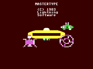 R-Type title screen for Commodore 64
